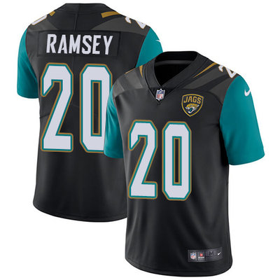 Nike Jaguars #20 Jalen Ramsey Black Alternate Mens Stitched NFL Vapor Untouchable Limited Jersey