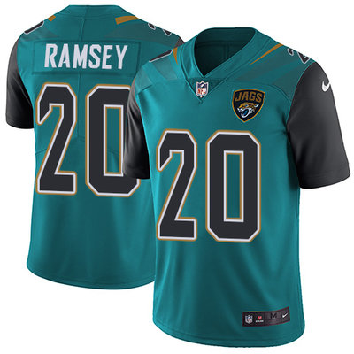 Nike Jaguars #20 Jalen Ramsey Teal Green Team Color Mens Stitched NFL Vapor Untouchable Limited Jers