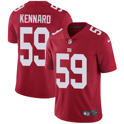 Nike Giants #59 Devon Kennard Red Alternate Mens Stitched NFL Vapor Untouchable Limited Jersey