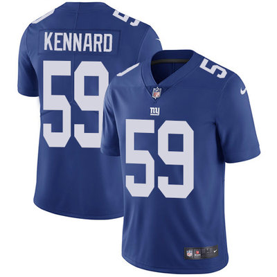 Nike Giants #59 Devon Kennard Royal Blue Team Color Mens Stitched NFL Vapor Untouchable Limited Jers