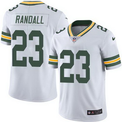 Nike Packers #23 Damarious Randall White Mens Stitched NFL Vapor