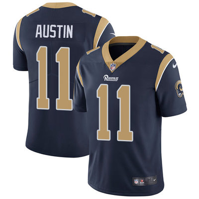 Nike Rams #11 Tavon Austin Navy Blue Team Color Mens Stitched NFL Vapor Untouchable Limited Jersey