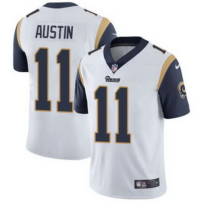 Nike Rams #11 Tavon Austin White Mens Stitched NFL Vapor Untouch