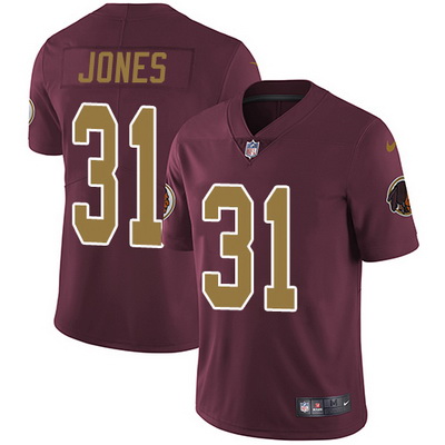 Nike Redskins #31 Matt Jones Burgundy Red Alternate Mens Stitched NFL Vapor Untouchable Limited Jers