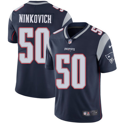 Nike Patriots #50 Rob Ninkovich Navy Blue Team Color Mens Stitched NFL Vapor Untouchable Limited Jer