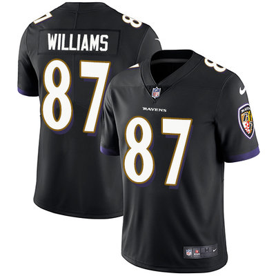 Nike Ravens #87 Maxx Williams Black Alternate Mens Stitched NFL 