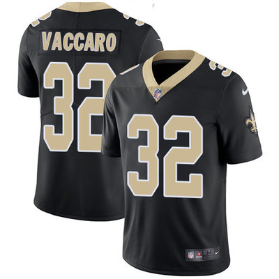 Nike Saints #32 Kenny Vaccaro Black Team Color Mens Stitched NFL