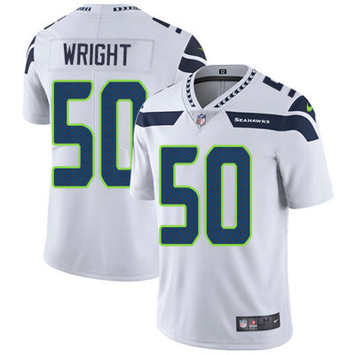 Nike Seahawks #50 K J  Wright White Youth Stitched NFL Vapor Unt