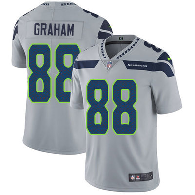 Nike Seahawks #88 Jimmy Graham Grey Alternate Youth Stitched NFL