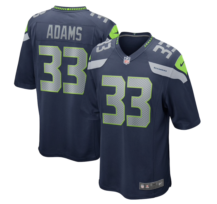 Men Seahawks 33 Jamal Adams Green Vapor Limited Stitched NFL jersey