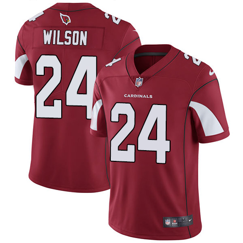 Nike Cardinals #24 Adrian Wilson Red Team Color Mens Stitched NF