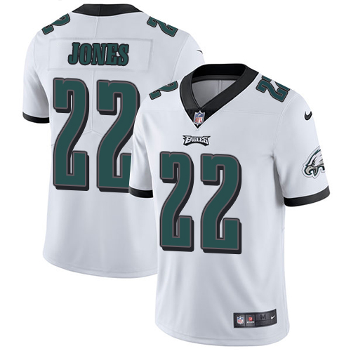 Nike Eagles #22 Sidney Jones White Mens Stitched NFL Vapor Untouchable Limited Jersey