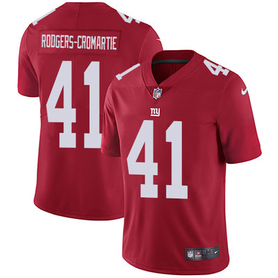 Nike Giants #41 Dominique Rodgers Cromartie Red Alternate Mens Stitched NFL Vapor Untouchable Limite