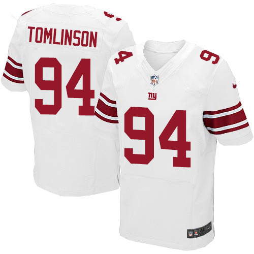 Nike Giants #94 Dalvin Tomlinson White Mens Stitched NFL Elite J