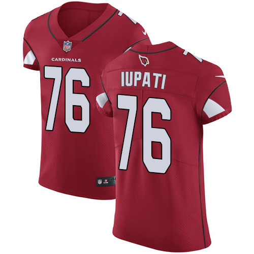 Nike Cardinals #76 Mike Iupati Red Team Color Mens Stitched NFL Vapor Untouchable Elite Jersey