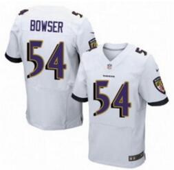 Nike Ravens #54 Tyus Bowser White Youth Stitched NFL Vapor Untou