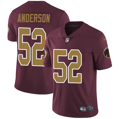 Nike Redskins #52 Ryan Anderson Burgundy Red Alternate Youth Stitched NFL Vapor Untouchable Limited 