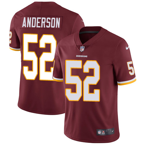 Nike Redskins #52 Ryan Anderson Burgundy Red Team Color Youth Stitched NFL Vapor Untouchable Limited