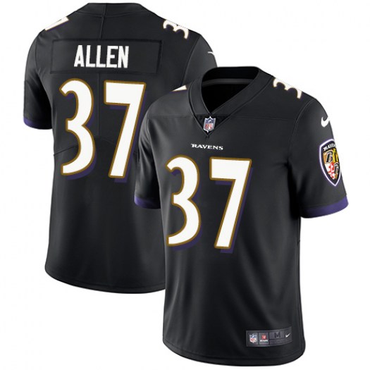 Men Nike Javorius Allen Baltimore Ravens Limited Black Alternate Jersey