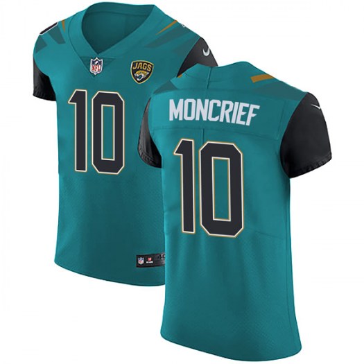 Men Nike Donte Moncrief Jacksonville Jaguars Elite Teal Team Color Vapor Untouchable Team Color Jers