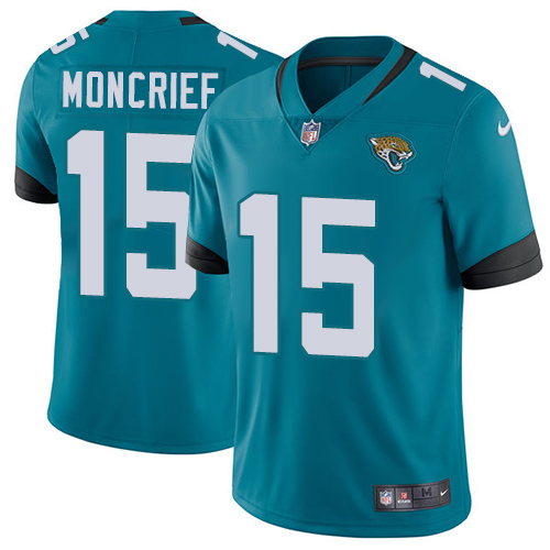 Nike Limited Youth Donte Moncrief Teal Green Alternate Jersey NFL #15 Jacksonville Jaguars Vapor