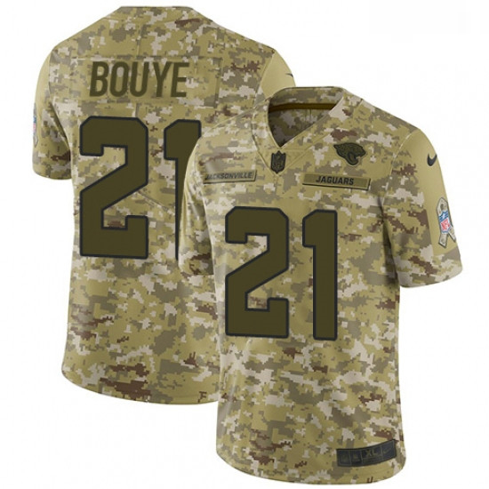 Youth Nike Jacksonville Jaguars 21 AJ Bouye Limited Camo 2018 Salute to Service NFL Jer