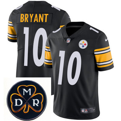 Nike Steelers #10 Martavis Bryant Black  Mens NFL Vapor Untouchable Limited Stitched With MDR Dan Ro