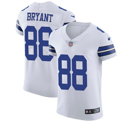 Nike Cowboys #88 Dez Bryant White Mens Stitched NFL Vapor Untouchable Elite Jersey