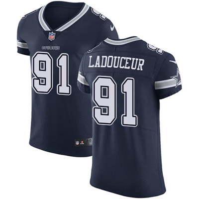 Nike Cowboys #91 L P Ladouceur Navy Blue Team Color Mens Stitched NFL Vapor Untouchable Elite Jersey