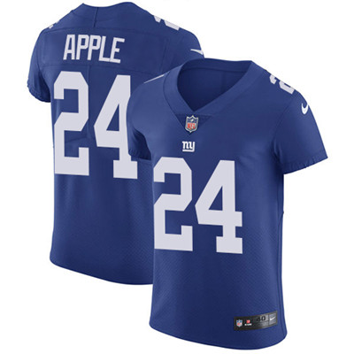 Nike Giants #24 Eli Apple Royal Blue Team Color Mens Stitched NFL Vapor Untouchable Elite Jersey