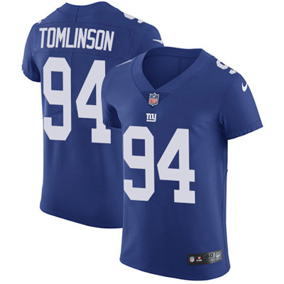 Nike Giants #94 Dalvin Tomlinson Royal Blue Team Color Mens Stitched NFL Vapor Untouchable Elite Jer