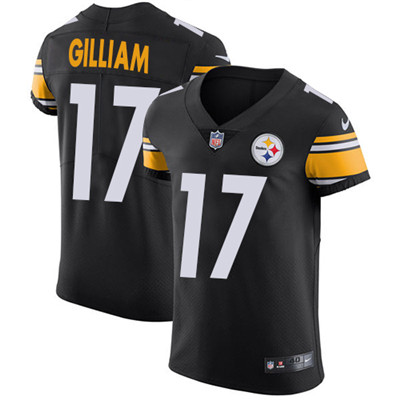 Men Nike Steelers #17 Joe Gilliam Black Team Color Stitched NFL Vapor Untouchable Elite Jersey