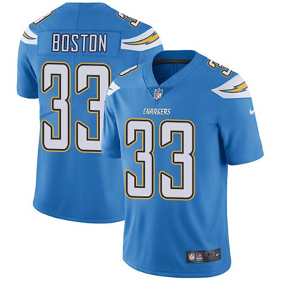 Youth Nike Chargers #33 Tre Boston Electric Blue Alternate Stitched NFL Vapor Untouchable Limited Je