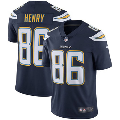 Youth Nike Chargers #86 Hunter Henry Navy Blue Team Color Stitched NFL Vapor Untouchable Limited Jer