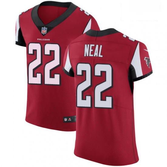 Men Nike Atlanta Falcons 22 Keanu Neal Red Team Color Vapor Unto