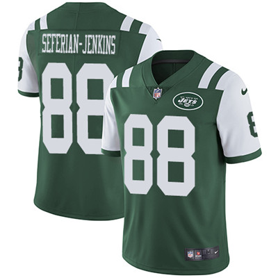 Youth Nike Jets #88 Austin Seferian Jenkins Green Team Color Stitched NFL Vapor Untouchable Limited 