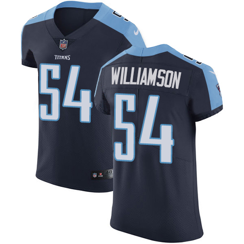 Nike Titans #54 Avery Williamson Navy Blue Alternate Mens Stitched NFL Vapor Untouchable Elite Jerse