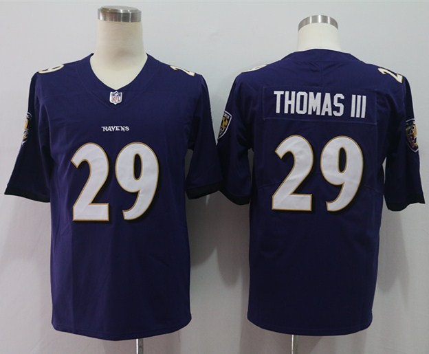 Nike Ravens 29 Earl Thomas III Purple Vapor Untouchable Limited Jersey