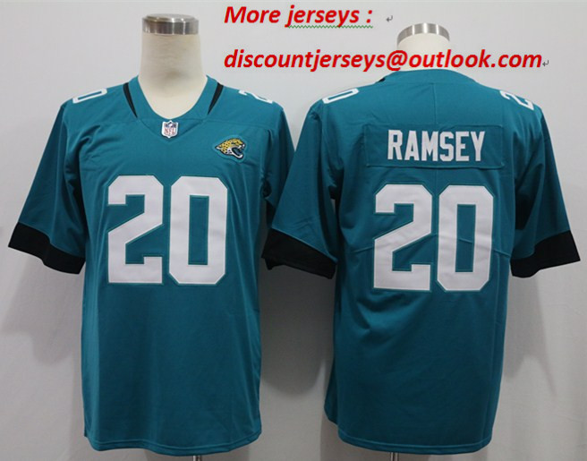 Nike Jaguars 20 Jalen Ramsey Teal New Vapor Untouchable Limited Jersey