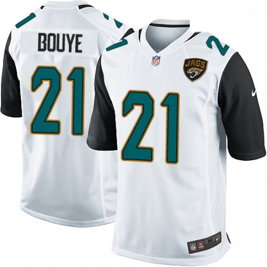 Men Nike Jacksonville Jaguars 21 AJ Bouye Game White NFL Jersey