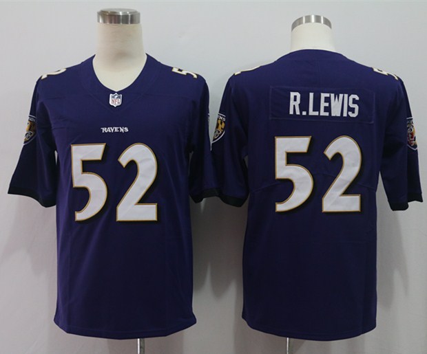 Nike Ravens 52 Ray Lewis Purple Vapor Untouchable Player Limited Jersey