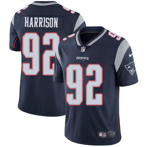 Nike Patriots #92 James Harrison Navy Blue Team Color Youth Stitched NFL Vapor Untouchable Limited J