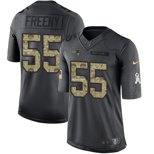 Men Nike New England Patriots #55 Jonathan Freeny New Salute To 