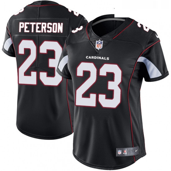 Womens Nike Arizona Cardinals 23 Adrian Peterson Black Alternate Vapor Untouchable Limited Player NF