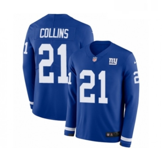 Mens Nike New York Giants 21 Landon Collins Limited Royal Blue T