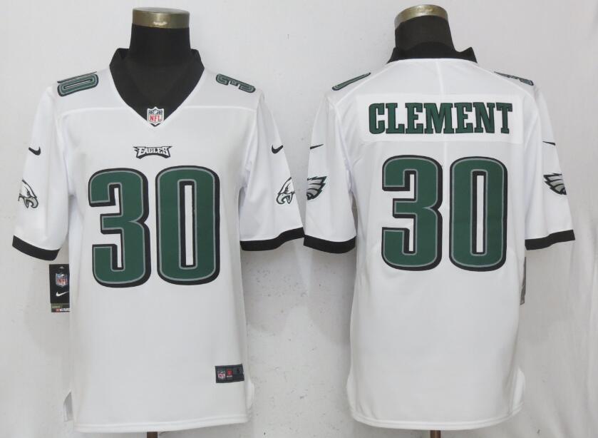 Nike Eagles #30 Corey Clement White Vapor Untouchable Player Lim