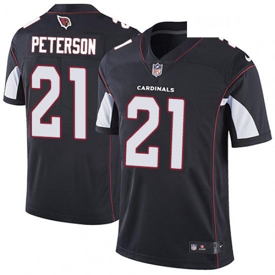 Men Nike Arizona Cardinals 21 Patrick Peterson Black Alternate Vapor Untouchable Limited Player NFL 