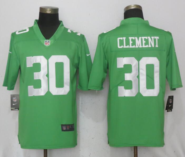 Nike Eagles #30 Corey Clement Green 2017 Vapor Untouchable Player Limited Jersey