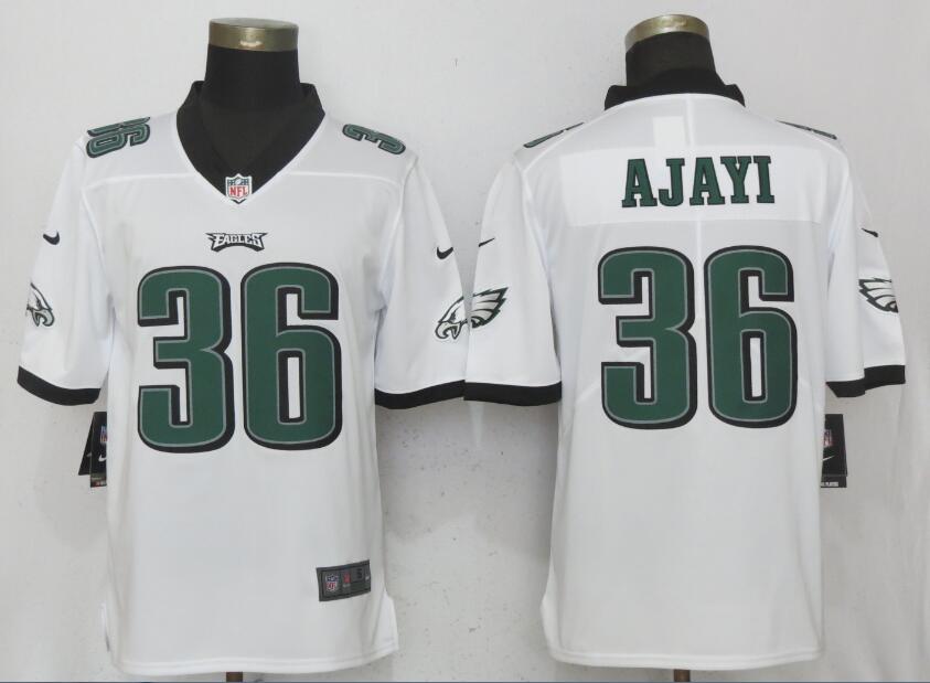 Nike Eagles #36 Jay Ajayi White Vapor Untouchable Player Limited Jersey