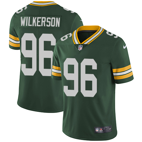 Nike Packers #96 Muhammad Wilkerson Green Team Color Mens Stitched NFL Vapor Untouchable Limited Jer